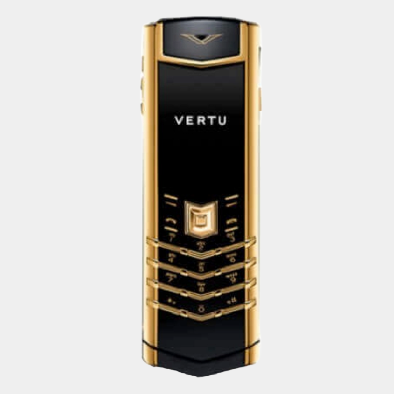 gold vertu phone
